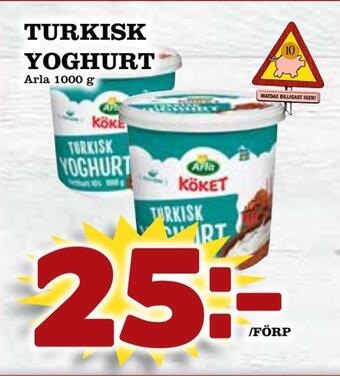 Matdax Turkisk yoghurt erbjuda