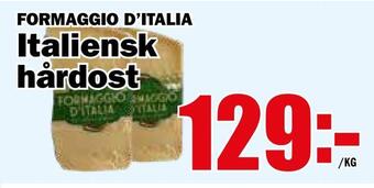 Matdax Italiensk hårdost erbjuda
