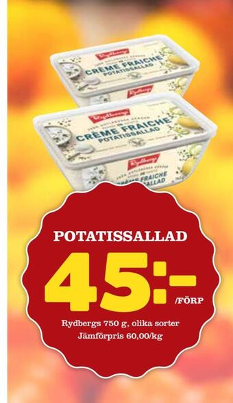 Nelins Potatissallad erbjuda