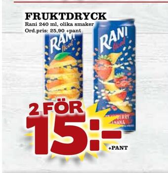 Fruktdryck