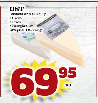 Supergrossen Ost erbjuda