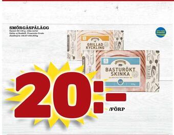 Supergrossen Smörgåspålägg erbjuda