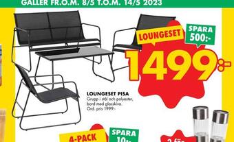 ÖoB Loungeset pisa erbjuda