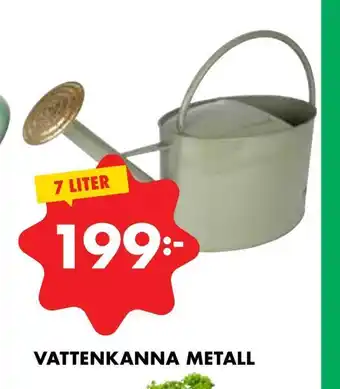 ÖoB Vattenkanna metall erbjuda