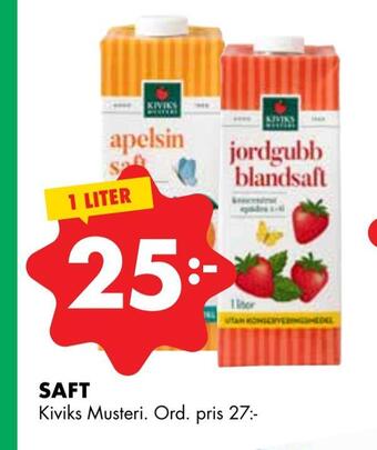 ÖoB Saft erbjuda