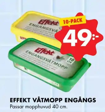 ÖoB Effekt våtmopp engångs erbjuda
