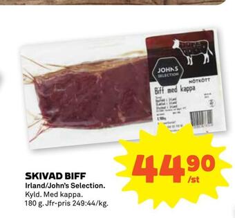 Coop Forum Skivad biff erbjuda