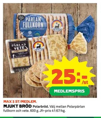Coop Extra Mjukt bröd erbjuda