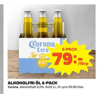 Coop Extra Alkoholfri öl 6-pack erbjuda