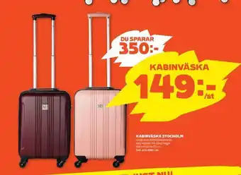 Coop Forum Kabinväska stocholm erbjuda