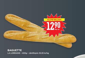 Willys Hemma Baguette erbjuda
