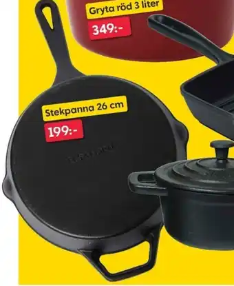 Rusta Stekpanna 26cm erbjuda