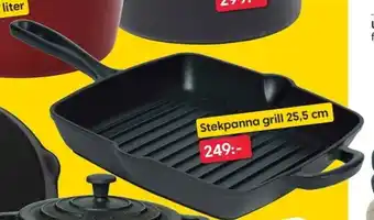 Rusta Stekpanna grill 25,5cm erbjuda