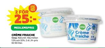 Stora Coop Crème fraiche erbjuda