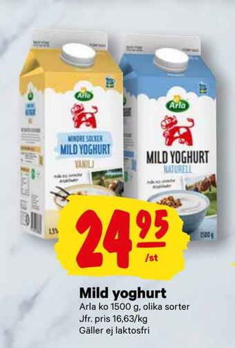 City Gross Mild yoghurt erbjuda