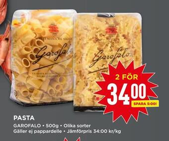 Willys Pasta erbjuda