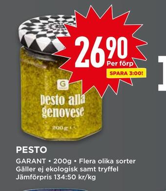 Willys Pesto erbjuda