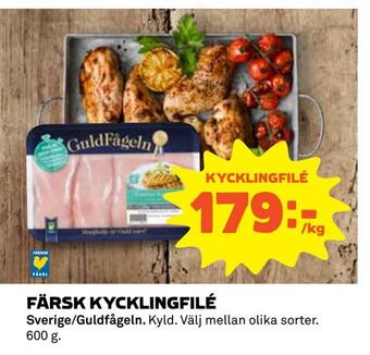 Coop Daglivs Färsk kycklingfilé erbjuda