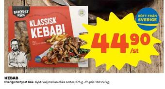 Coop Kebab erbjuda