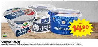 Coop Crème fraiche erbjuda