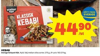 Coop Daglivs Kebab erbjuda