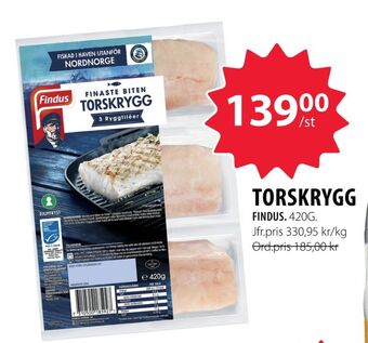 Handlar'n Findus torskfilé erbjuda