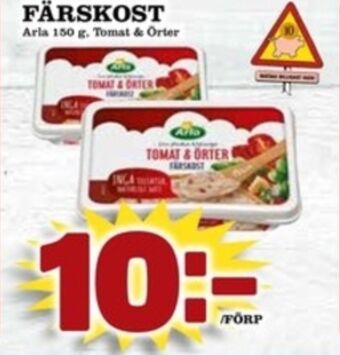 Matdax Arla färskost erbjuda