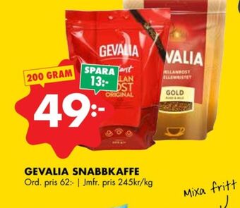 ÖoB Gold instant kaffe erbjuda