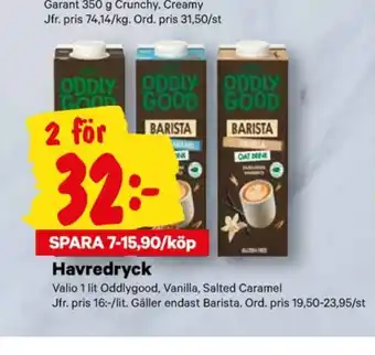 Valio oddlygood barista havredryck