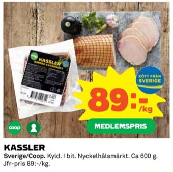 Coop Coop kassler erbjuda