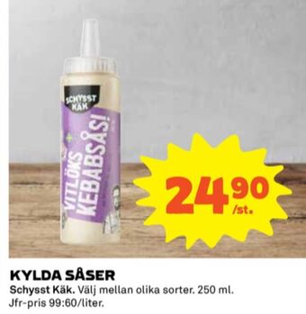 Coop Schysst käk såser erbjuda