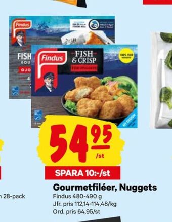 City Gross Findus fisknuggets erbjuda