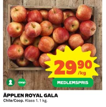 Coop Coop äpplen erbjuda