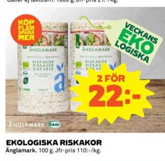 Coop Änglamark riskakor erbjuda