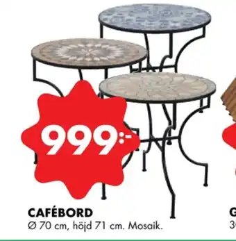 ÖoB Kettle utebord erbjuda