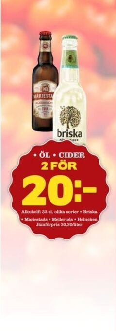 Matdax Briska cider erbjuda