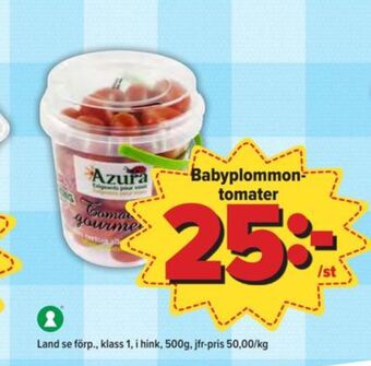 Östenssons Azura plommontomater erbjuda