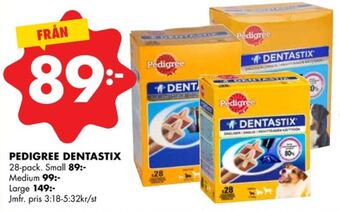 ÖoB Dentastix hundsnacks erbjuda