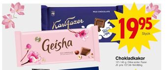 Matöppet Dumle chokladkaka erbjuda