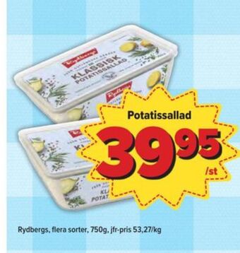 Östenssons Rydbergs potatissallad erbjuda