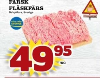 Matdax Dalsjöfors fläskfärs erbjuda