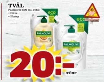 Matdax Palmolive tvål flytande erbjuda
