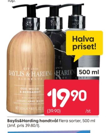 Rusta Baylis & harding tvål flytande erbjuda