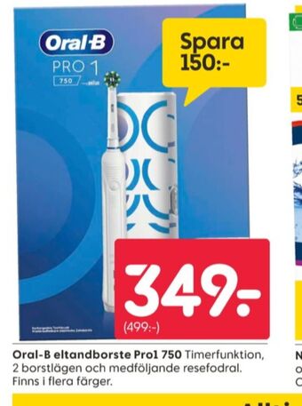 Rusta Braun oral-b eltandborste erbjuda