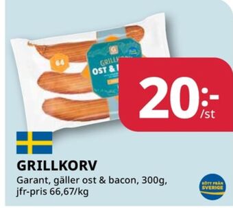 Tempo Garant grillkorv erbjuda