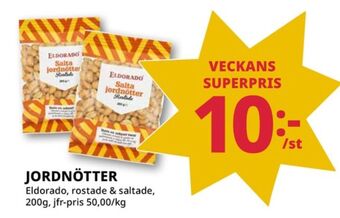 Tempo Eldorado jordnötter erbjuda