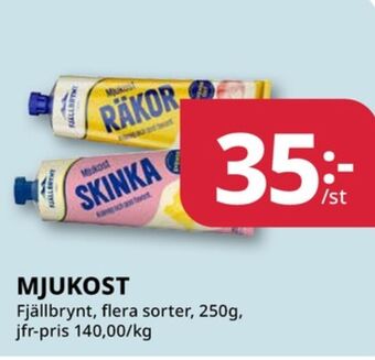 Tempo Fjällbrynt mjukost erbjuda