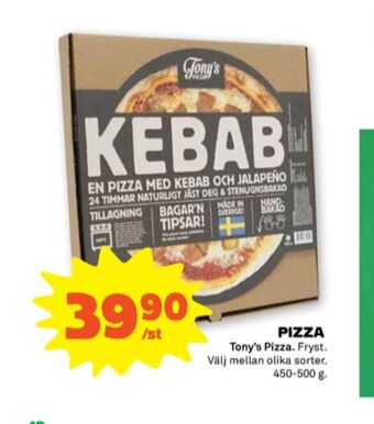 Stora Coop Tonys pizza erbjuda