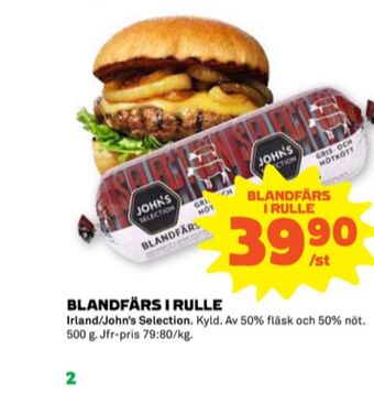 Stora Coop Johns selection blandfärs erbjuda