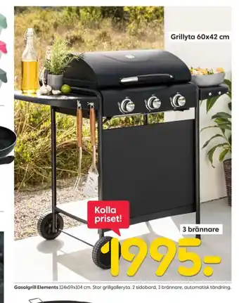 Rusta Dynor gasolgrill erbjuda